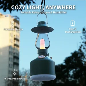 Portable Time Lamp Humidifier (Model No. LA-0621-1) - 图片 3