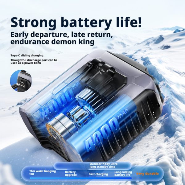 LK101 Battery-Powered Waist-Hung Fan Manufacturer