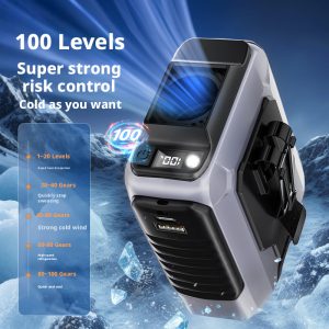 Professional LK101 Clip-On Portable Fan Factory, Custom Rechargeable Cooler with USB Fast Charging Supplier for Brands, Sellers & Wholesalers - 图片 4