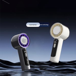 HX-F331 3000mAh 21700 100-Speed Hurricane Handheld Fan, 15℃ Instant Cooling Portable Cooler, OEM ODM Factory - 图片 7