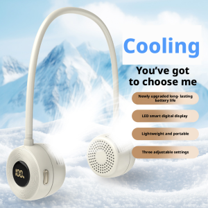 Professional J75 Flexible Neck Fan Factory, Custom 2000mAh Rechargeable Wearable Cooler Supplier for Brands, Sellers & Wholesalers - 图片 2