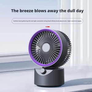 Professional HX-F311 360° Rotating Desk Fan Factory, Custom 18650 Battery Operated Table Fan Supplier for Brands, Sellers & Wholesalers - 图片 5