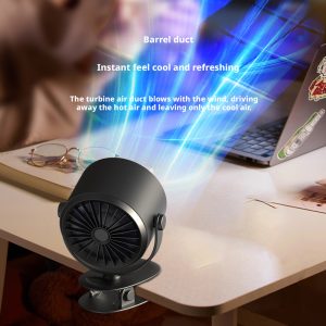 HX-F319 Hurricane Turbo Clip-on Fan, 1800mAh Rechargeable Desktop Air Circulator Manufacturer