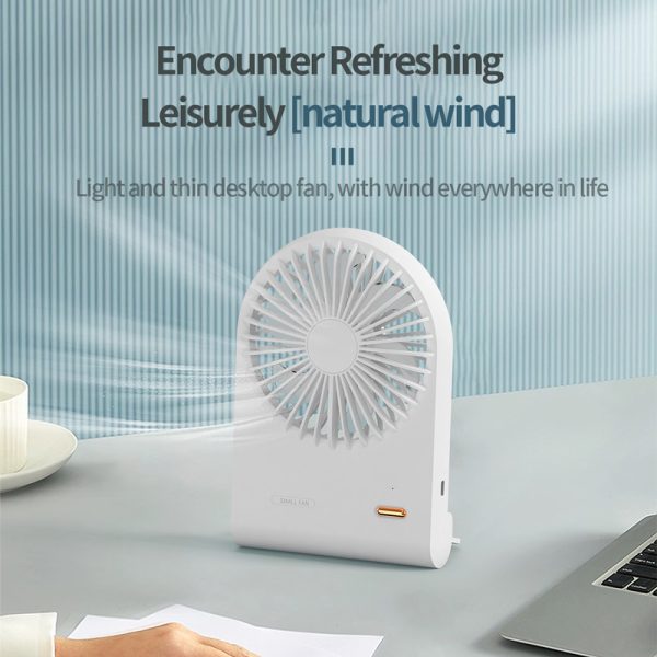 125 Wide-Angle Rechargeable Desktop Fan