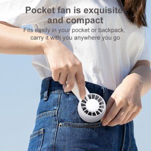 Model 950 Ultra-Light 88g Handheld Mini Fan | 1200mAh Rechargeable Portable Cooler - 图片 6
