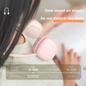 HX-952 Battery-Powered Cartoon Neck Fan Manufacturer, 2000mAh Portable Wearable Neck Cooler Factory for Global B2B Clients - 图片 6