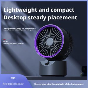 Professional HX-F311 360° Rotating Desk Fan Factory, Custom 18650 Battery Operated Table Fan Supplier for Brands, Sellers & Wholesalers - 图片 6