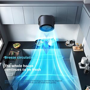 HX-F315 Rechargeable Desktop Air Circulator, 1800mAh Portable Table Fan Manufacturer - 图片 3