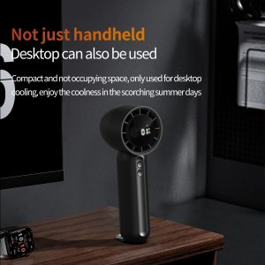 HX-136B 2000mAh Battery Handheld "Turbo Small Wind Cannon" Fan, 100-Speed Continuously Variable Portable Cooler, Multiple Colors Available, OEM ODM Factory - 图片 6