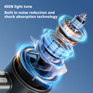 Custom TC22 High-Speed Handheld Fan ODM Manufacturer, Private Label 3000mAh Portable Cooler with 100-Gear Wind for Global Brands - 图片 3