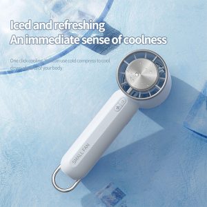 Wholesale Model 138 Lightweight Handheld Fan, 2000mAh Battery Mini Cooler, Custom Color & Logo Support - 图片 3