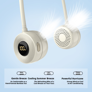 Professional J75 Flexible Neck Fan Factory, Custom 2000mAh Rechargeable Wearable Cooler Supplier for Brands, Sellers & Wholesalers - 图片 4