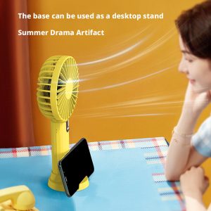 Model 931: 2-in-1 Handheld & Desktop Macaron Color Cooling Fan - 图片 3