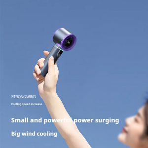 Premium HX-F302 Handheld Turbo Fan, 4000mAh Long-Lasting Portable Cooling Fan, Factory Customizable for Brand - 图片 4