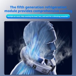 Professional LY02 3-Cooling Zone Neck Fan Factory, Custom 6000mAh Semiconductor Neck Cooler Supplier for Brands, Sellers & Wholesalers - 图片 3