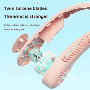 Professional J02 3-Speed Bladeless Neck Fan Factory, Custom 7.5m/s High Wind Neck Cooler Supplier for Brands, Sellers & Wholesalers - 图片 3