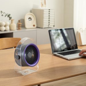 HX-F316A Rechargeable Dual-Use Air Circulator, 2000mAh Portable Desktop & Hanging Fan Manufacturer - 图片 3