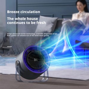 HX-F318 Turbo High-Speed Desktop Fan, 1800mAh Rechargeable Air Circulator Manufacturer - 图片 3