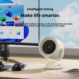 HX-F319 Hurricane Turbo Clip-on Fan, 1800mAh Rechargeable Desktop Air Circulator Manufacturer - 图片 3