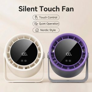 S15 Multi-Functional Desktop Fan Manufacturer, 2400mAh Rechargeable Portable Cooler - 图片 4