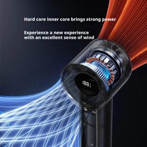 Wholesale HX-F360 High Speed Handheld Cooling Fan, 2000mAh Rechargeable Mini Turbo Fan, China Manufacturer Bulk Supply - 图片 4