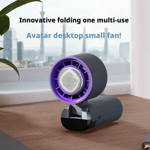 Crafted HX-F325 Handheld High-Speed Fan, 2000mAh Intelligent Digital Display Portable Cooler, Factory Custom Available - 图片 6