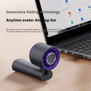 HX-F326 3000mAh 21700 Hurricane Speed Handheld Fan, 100-Level Adjustable Ice Compress Cooling Fan, OEM ODM Factory - 图片 6