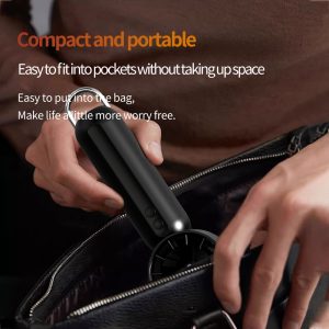HX-136B 2000mAh Battery Handheld "Turbo Small Wind Cannon" Fan, 100-Speed Continuously Variable Portable Cooler, Multiple Colors Available, OEM ODM Factory - 图片 7
