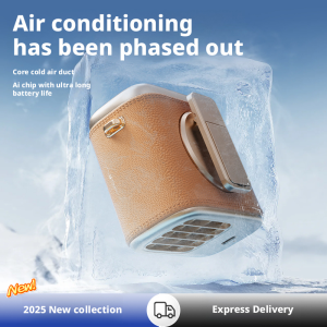 Professional K35 360° Rotatable Waist Fan Factory, Custom 4000mAh Multi-Use Portable Cooler Supplier for Brands, Sellers & Wholesalers - 图片 4