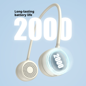 Professional J75 Flexible Neck Fan Factory, Custom 2000mAh Rechargeable Wearable Cooler Supplier for Brands, Sellers & Wholesalers - 图片 5