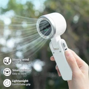 OEM N607 High-Speed Handheld Fan for Hotel & Outdoor Projects, 1800mAh Portable Cooler - 图片 4