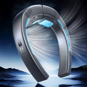 High-Quality TC25 Wearable Neck Cooling Fan Manufacturer, OEM/ODM Portable Neck AC with Digital Display Factory for All Business Partners - 图片 4