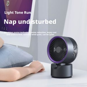 Professional HX-F311 360° Rotating Desk Fan Factory, Custom 18650 Battery Operated Table Fan Supplier for Brands, Sellers & Wholesalers - 图片 4