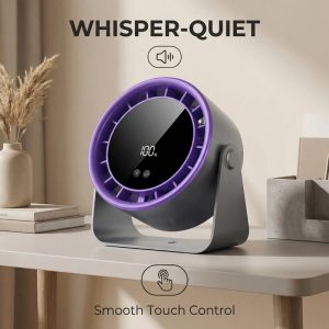 S15 Multi-Functional Desktop Fan Manufacturer, 2400mAh Rechargeable Portable Cooler - 图片 5