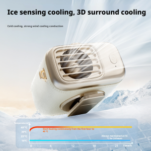 Professional K35 360° Rotatable Waist Fan Factory, Custom 4000mAh Multi-Use Portable Cooler Supplier for Brands, Sellers & Wholesalers - 图片 5