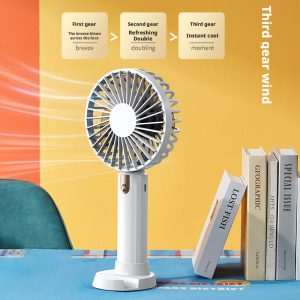 Model 931: 2-in-1 Handheld & Desktop Macaron Color Cooling Fan - 图片 5