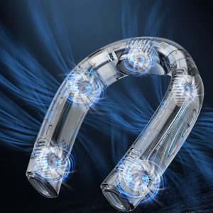 Professional TC05 Five-Core Cooling Neck Fan Factory, Custom 4000mAh Semiconductor Neck Cooler Supplier for Brands, Sellers & Wholesalers - 图片 3