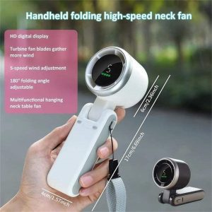OEM N607 High-Speed Handheld Fan for Hotel & Outdoor Projects, 1800mAh Portable Cooler - 图片 6