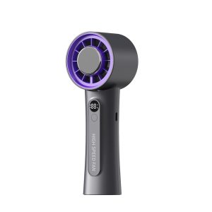 HX-F326 3000mAh 21700 Hurricane Speed Handheld Fan, 100-Level Adjustable Ice Compress Cooling Fan, OEM ODM Factory - 图片 3