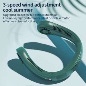 Professional J01 Semiconductor Cooling Neck Fan Factory, Custom Digital Display 3-Speed Neck Cooler Supplier for Brands, Sellers & Wholesalers - 图片 6