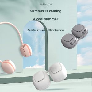 HX-952 Battery-Powered Cartoon Neck Fan Manufacturer, 2000mAh Portable Wearable Neck Cooler Factory for Global B2B Clients - 图片 7