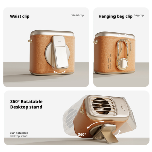 Professional K35 360° Rotatable Waist Fan Factory, Custom 4000mAh Multi-Use Portable Cooler Supplier for Brands, Sellers & Wholesalers - 图片 7