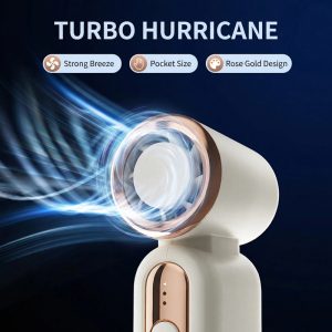 Reliable S18 Turbo Mini Fan Manufacturer, 3600mAh Portable Cooler Factory for Importers, Retailers & Project Buyers - 图片 7