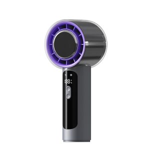 HX-F331 3000mAh 21700 100-Speed Hurricane Handheld Fan, 15℃ Instant Cooling Portable Cooler, OEM ODM Factory - 图片 3