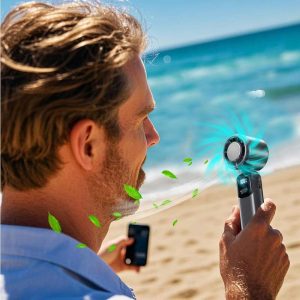 High-Quality S17 Foldable Cooling Handheld Fan Manufacturer, OEM/ODM Portable Cooler Factory for All Business Partners - 图片 8