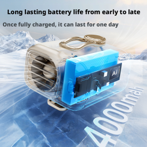Professional K35 360° Rotatable Waist Fan Factory, Custom 4000mAh Multi-Use Portable Cooler Supplier for Brands, Sellers & Wholesalers - 图片 9