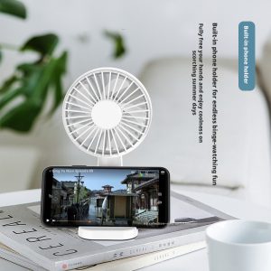 Custom Model 801 Handheld Fan ODM Manufacturer, Private Label 1200mAh Portable Cooler for Global Brands - 图片 4