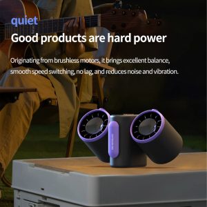 High-Quality 157 Waist-Worn Cooling Fan Manufacturer, OEM/ODM 8000mAh Hands-Free Cooler Factory for All Business Partners - 图片 3