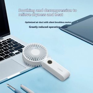 Wholesale Model 174 Pocket Cooling Fan, 1200mAh Rechargeable Mini Fan, Custom Color SKU & Bulk Order Supported - 图片 5