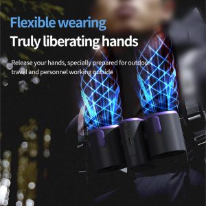 High-Quality 157 Waist-Worn Cooling Fan Manufacturer, OEM/ODM 8000mAh Hands-Free Cooler Factory for All Business Partners - 图片 6